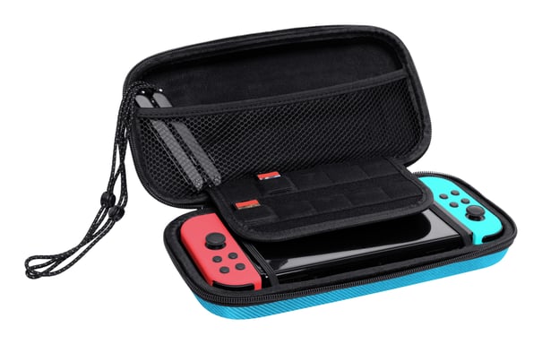 Trust GXT 1248S Boîtier robuste Nintendo Noir, Bleu, Rouge