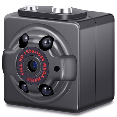 Mini Caméra Espion Vision Nocturne Détection de Mouvement Full HD Micro SD 16Go YONIS