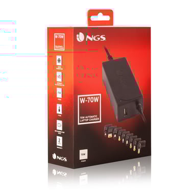 NGS W-70W adaptateur de puissance & onduleur Intérieure Noir
