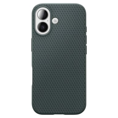 Coque pour iPhone 17 Modèle Liquide Air Souple Antidérapant Vert