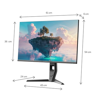 Pantalla Thomson Gaming 27'' QHD IPS 180Hz RGB - M27QG5Y14