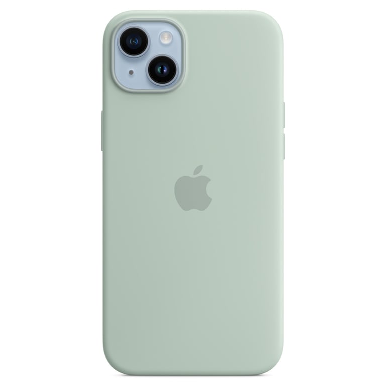 Apple Coque en silicone avec MagSafe pour iPhone 14 Plus cactus - vue 3