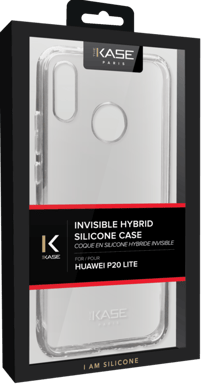 Guscio ibrido invisibile per Huawei P20 lite, trasparente