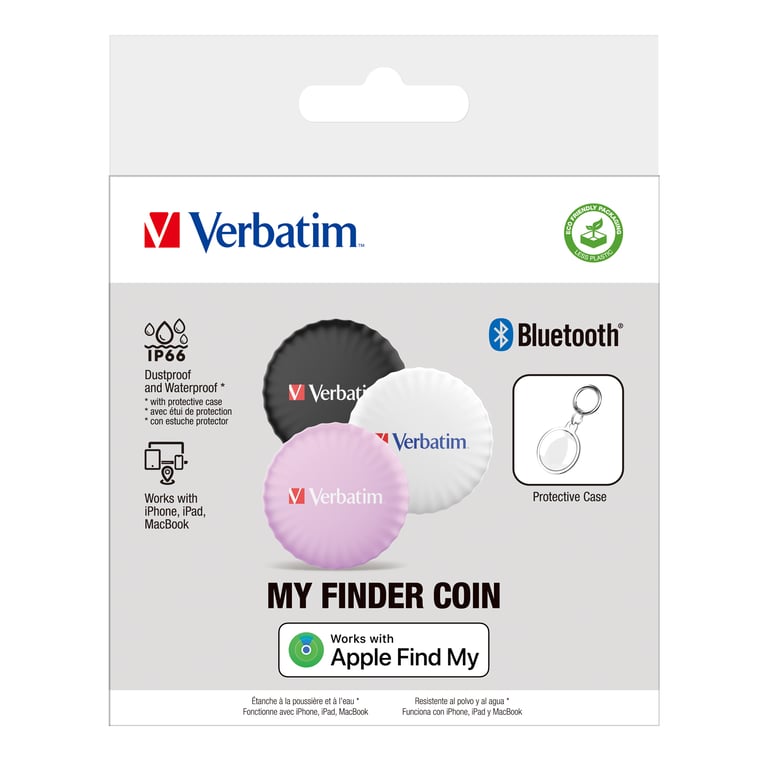 Localisateur Verbatim 32135 Bluetooth 5.2 NFC IP66 - vue 3