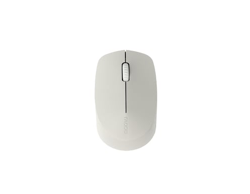Ratón óptico inalámbrico multimodo ''Silent'' M100, gris claro