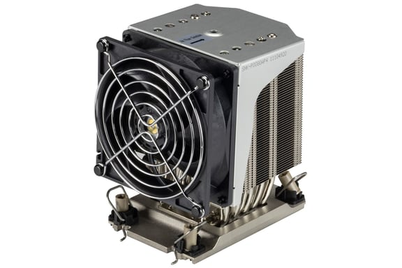 Supermicro SNK-P0080AP4 sistema de refrigeración para ordenador Procesador Refrigerador de aire 9,2 cm Negro, Acero inoxidable