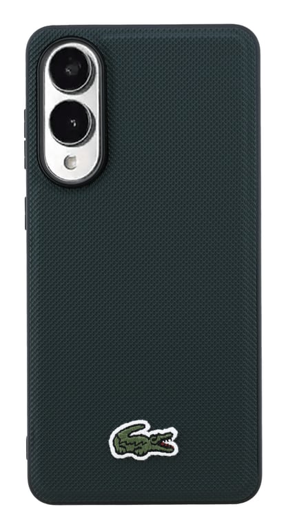 Coque magnétique Petit Piqué Lacoste Coloris Sinople pour Galaxy S25 Edge GP LCHMS25PVCE - vue 3