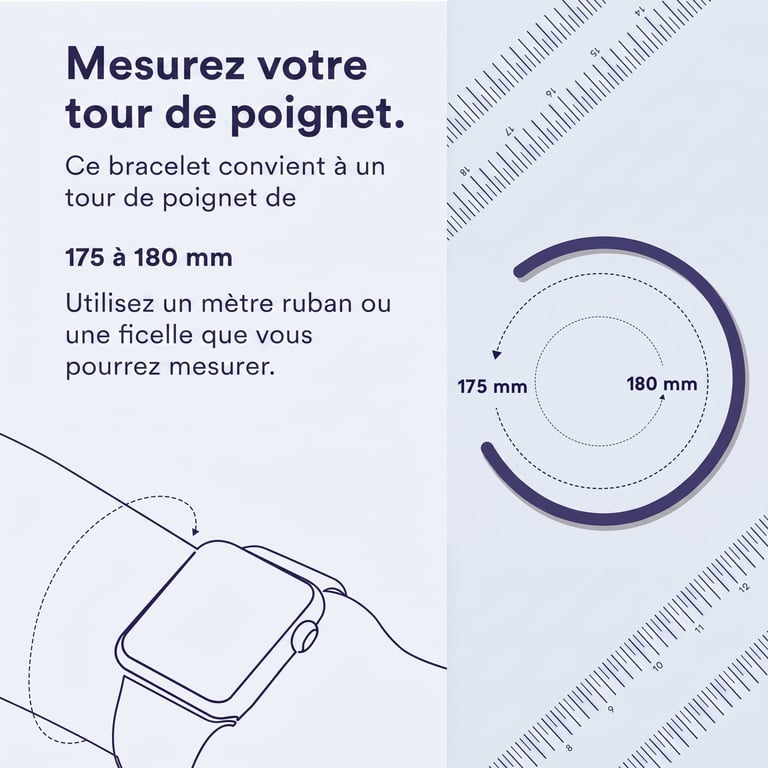Bracelet Apple Watch 42mm Solo tressé - vue 4