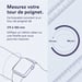 Bracelet Solo tressé pour Apple Watch | 44/45/46/49 mm - Taille 8 - Light Blue