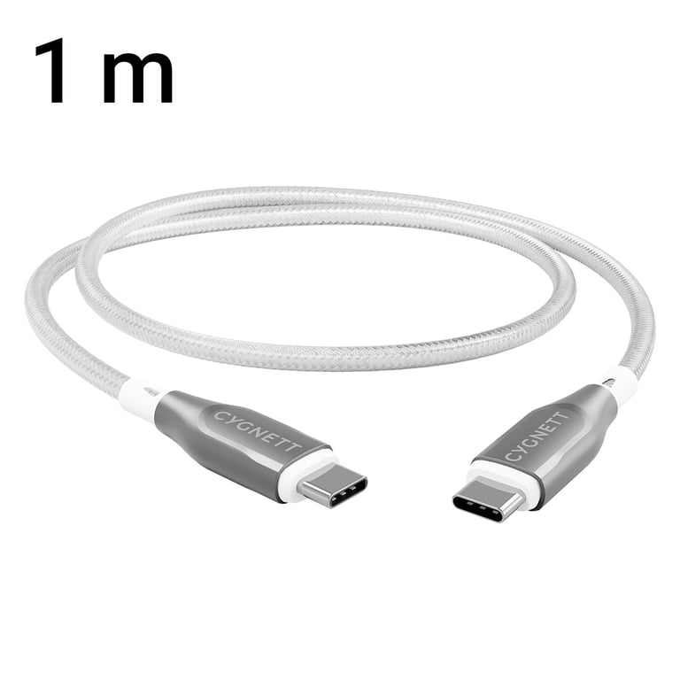 Câble USB C vers USB C Armoured Charge et Synchronisation 480 Mbps 1m Neuf - vue 6