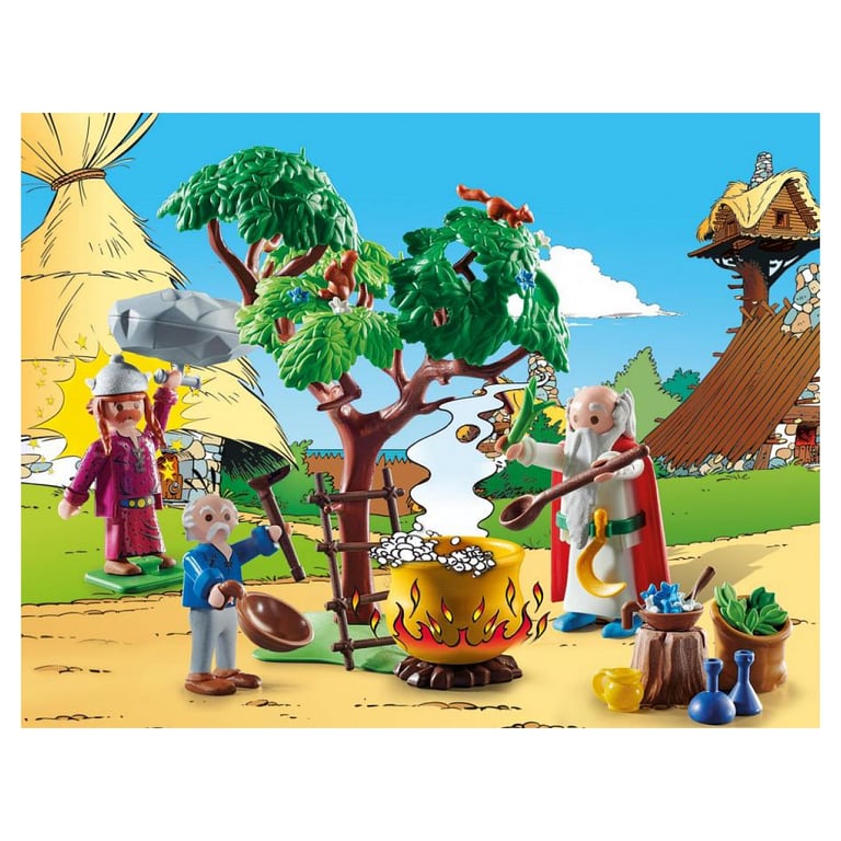 Astérix Panoramix Chaudron Magique Playmobil La Boîte De Jeu - vue 3