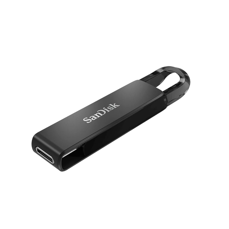 SanDisk SDCZ460-256G-G46 lecteur USB flash 256 Go USB Type-C 3.2 Gen 1 (3.1 Gen 1) Noir - Neuf