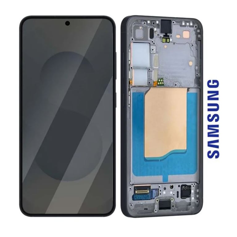 Samsung Écran Complet Original pour Samsung Galaxy S25 Dalle LCD avec Vitre et Châssis - vue 4