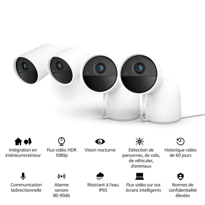 Caméra de surveillance HUE SECURE sans fil - vue 6
