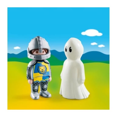 PLAYMOBIL 70128 - PLAYMOBIL 1.2.3 - Chevalier et fantome