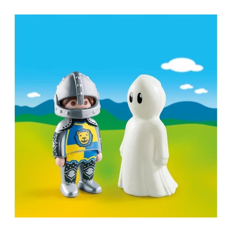 PLAYMOBIL 70128 PLAYMOBIL 1.2.3 Chevalier et fantome Neuf - vue 3