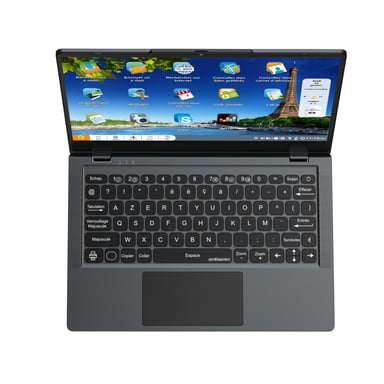 ORDISSIMO Portable Agathe 4 Intel® Pentium® Silver N5030 Portátil 35,8 cm (14.1'') Full HD 8 GB 128 GB SSD Wi-Fi 5 (802.11ac) Gris