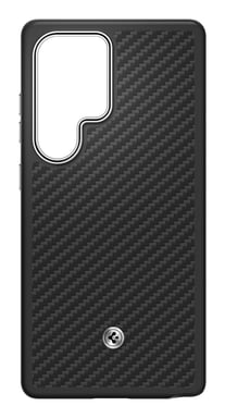 Cover per Samsung Galaxy S25 Ultra Effetto carbonio Aramid