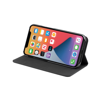 GEN 2.0 funda y carcasa magnética delgada 2 en 1 para Apple iPhone 12 mini, Negro