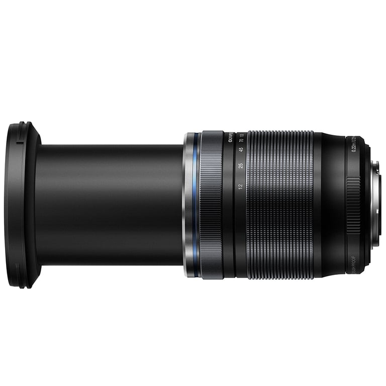 Objectif hybride Olympus .Zuiko ED 12 200mm f3.5 6.3 - vue 4