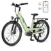 Vélo électrique urbain Vitilan L5 26'' 500W Capteur de couple Ebikes avec assistance au pédalage, vélo électrique à enjambement avec batterie 48V15AH-Vert