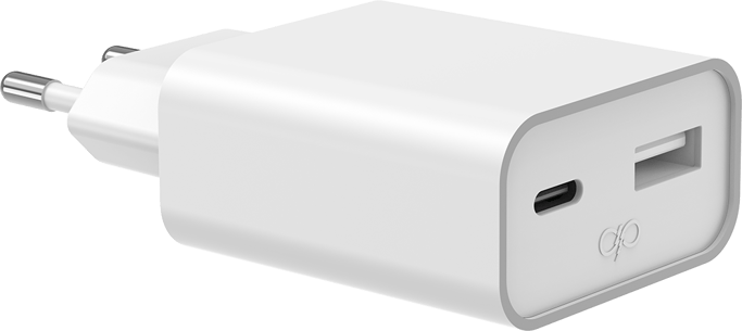 Caricabatterie di rete GaN a 45W USB-A / USB-C Power Delivery