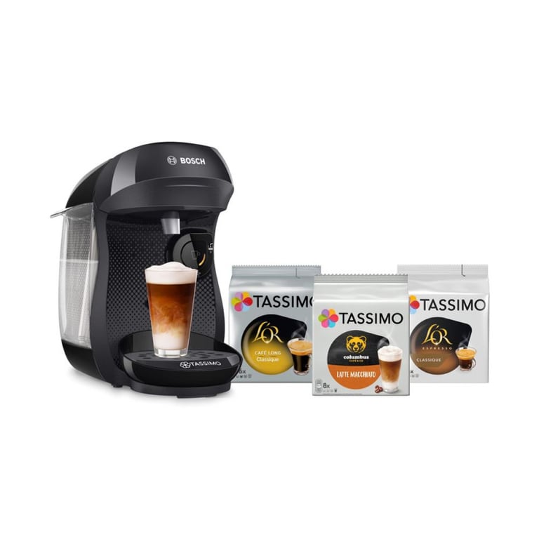 Machine à café Tassimo Happy + 3 packs de T Discs BOSCH TAS102EC3 - vue 2