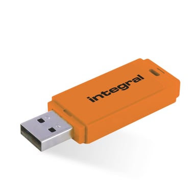 Integral INFD32GBNEONOR lecteur USB flash 32 Go USB Type-A 2.0 Orange - Neuf