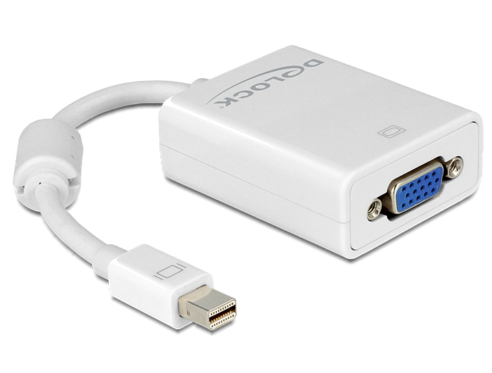 DeLOCK Adapter mini Displayport / VGA FM 0 18 VGA D Sub Neuf