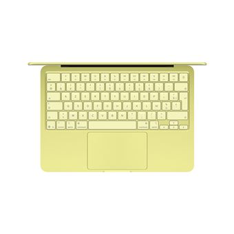 Macbook Neo A18 Pro (2026) 13'', 256 Go RAM 8 Go Apple GPU 5, Jaune Agrume - AZERTY