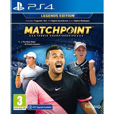 Matchpoint - Campionati di Tennis Edizioni Leggende Gioco PS4