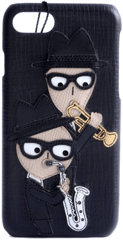 Dolce & Gabbana Coque Designers Playing Trumpet iPhone 7-8-SE 2&3 Case