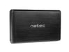 NATEC NKZ-0448 Contenitore per dischi di archiviazione HDD nero da 3,5 pollici