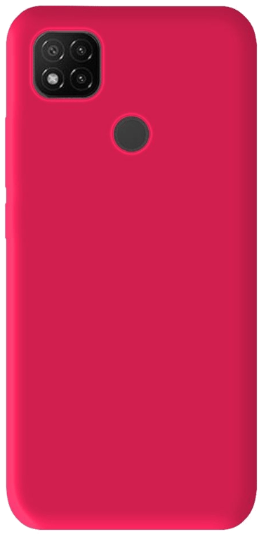 Coque silicone unie compatible Mat Rose Xiaomi Redmi 9C