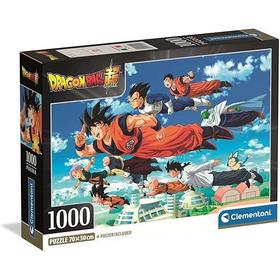 Puzzle Compact 1000 pièces : Dragon Ball Clementoni Puzzles - vue 6