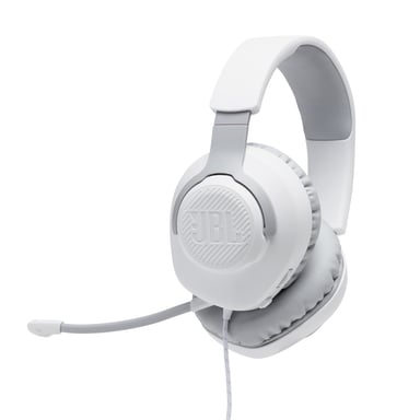 Casque Gamer Quantum 100 avec micro - Blanc
