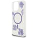 Étui Guess Resin Flowers MagSafe pour iPhone 16 Pro Max violet