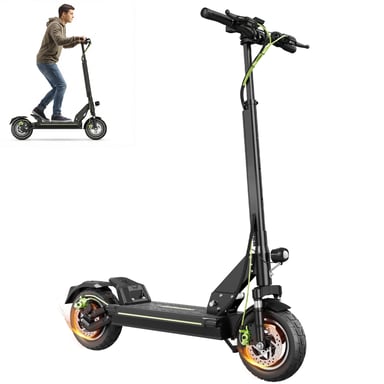 Trottinette électrique pliable TODIMART D8 avec double suspension et écran LED, batterie 48 V 18,2 Ah