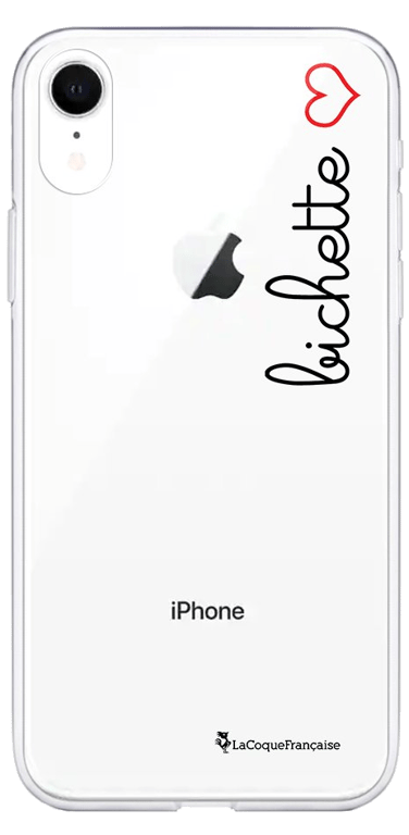 LaCoqueFrançaise Coque Apple iPhone XR silicone transparente Motif Bichette ultra resistant