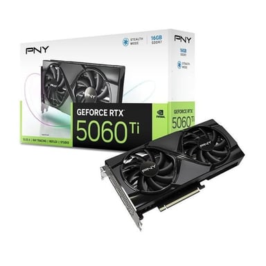 Carte graphique - GeForce RTX™ 5060 Ti - 16GB - Dual Fan DLSS 4