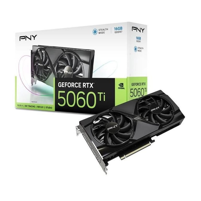PNY GeForce RTX 5060 Ti NVIDIA GDDR7 Neuf - vue 1