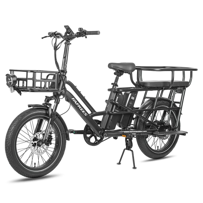 FAFREES FF20 CUV Vélo Électrique - Moteur 250W Batterie 48V24Ah 20 Pouces Pneus Freins à Disque Hydrauliques - Noir - Neuf