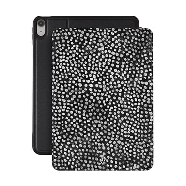 Étui Folio pour Apple iPad Air 10.9'' Motifs Night Sky Blanc / Noir