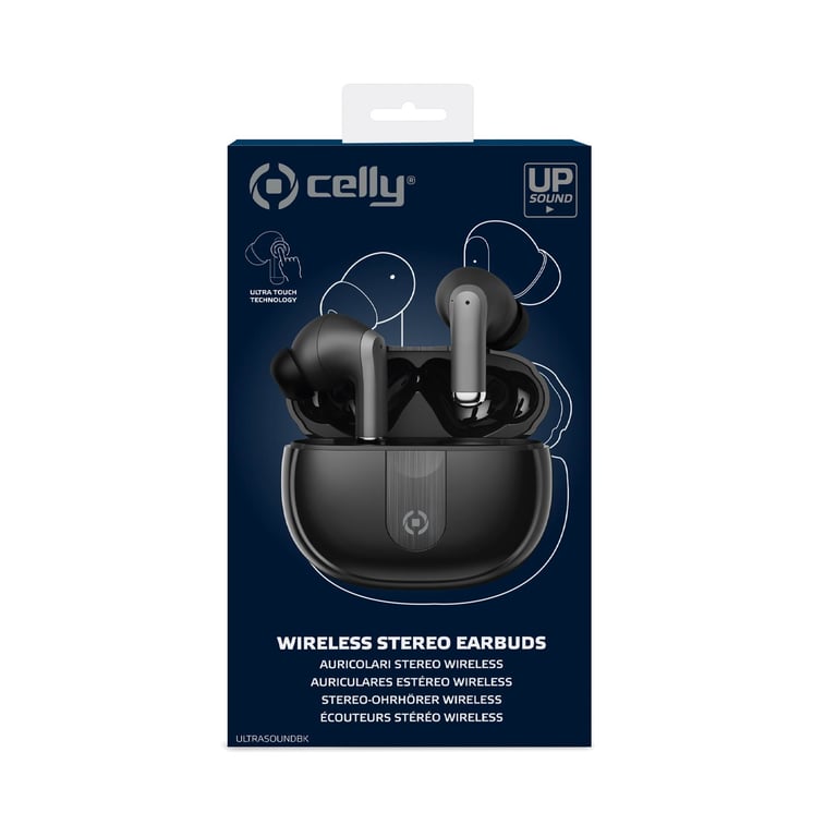 Celly ULTRASOUND Casque True Wireless Stereo TWS Ecouteurs AppelsMusique USB Type C Bluetooth Neuf - vue 3