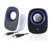 Ewent EW3513 altavoz De 1 vía Negro, Azul, Blanco Alámbrico 5 W