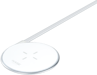Base di ricarica wireless universale Qi (7,5W/10W), argento metallizzato