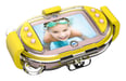 AGFA PHOTO Realikids Cam Waterproof - Fotocamera impermeabile per bambini, 24 MP, schermo LCD 2,4, batteria al litio - Rosa + MSD8GB
