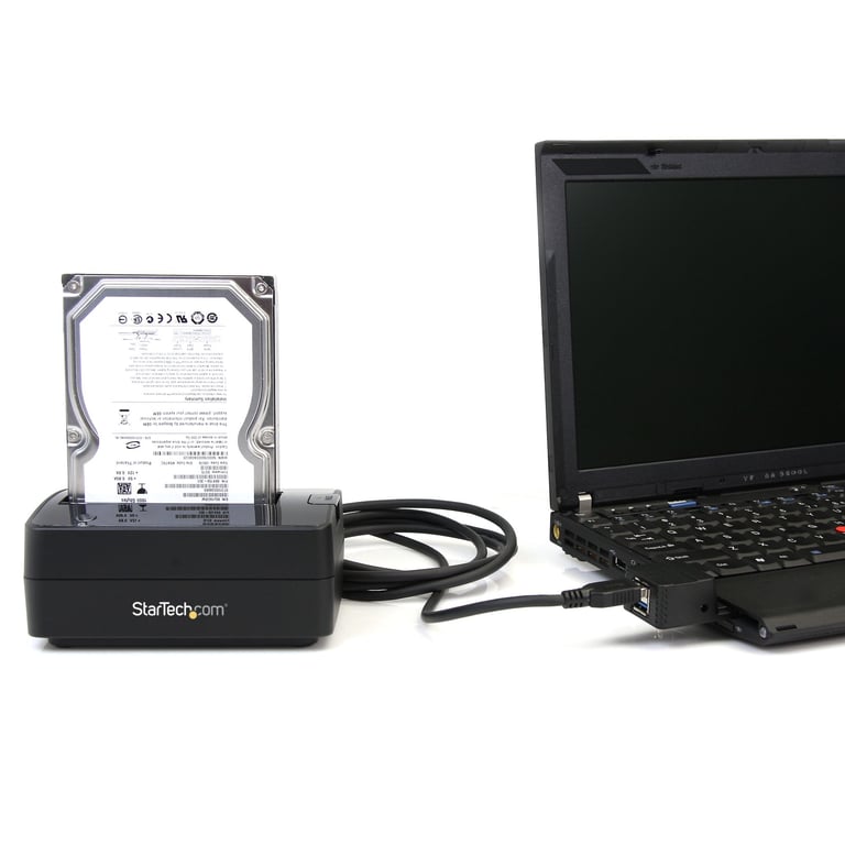 StarTech.com Station d'accueil USB 3.0 pour HDD / SSD SATA 2.5 et 3.5 - vue 3
