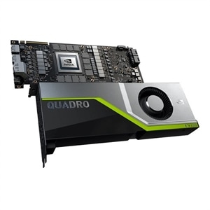 NVIDIA Quadro RTX 6000 Customer KIT Carte graphique Quadro RTX 6000 24 Go GDDR6 PCIe 3.0 x16 4 x DisplayPort USB C pour Precision 3930 Rack 5820 Tower 7820 Tower 7920 Tower