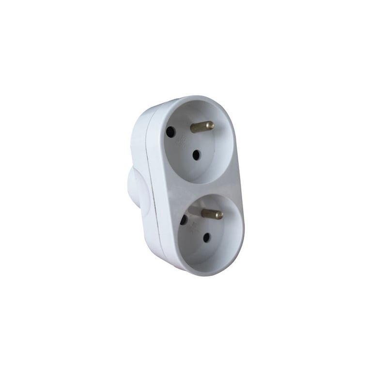 Prise Biplite ZENITECH Façade Sécurité enfant Norme NF Intérieur - vue 2